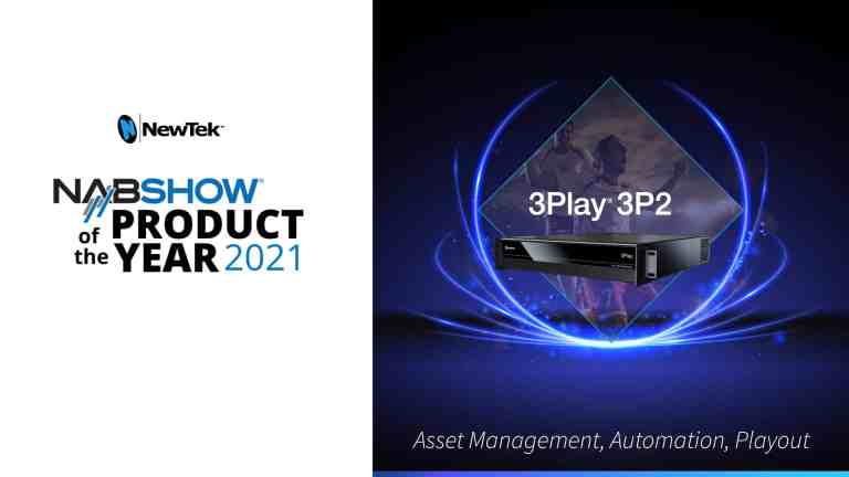 NAB Show Product of the Year 2021 – 3Play 3P2 – Asset Management, Automation, Playout