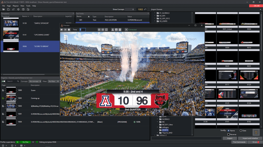 Data driven graphics