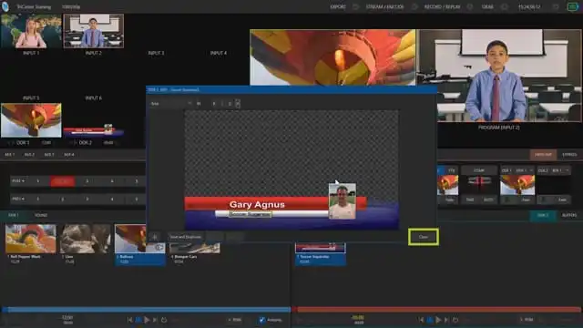 Title Graphics – TriCaster® Mini Quick Start Guide Videos