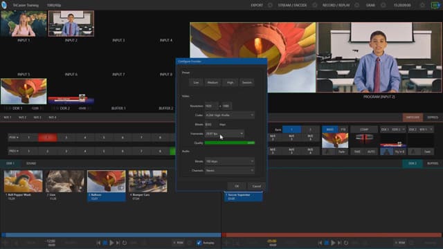 Live Streaming – TriCaster® Mini Quick Start Guide Videos
