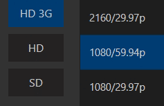 3G/HD/SD-SDI