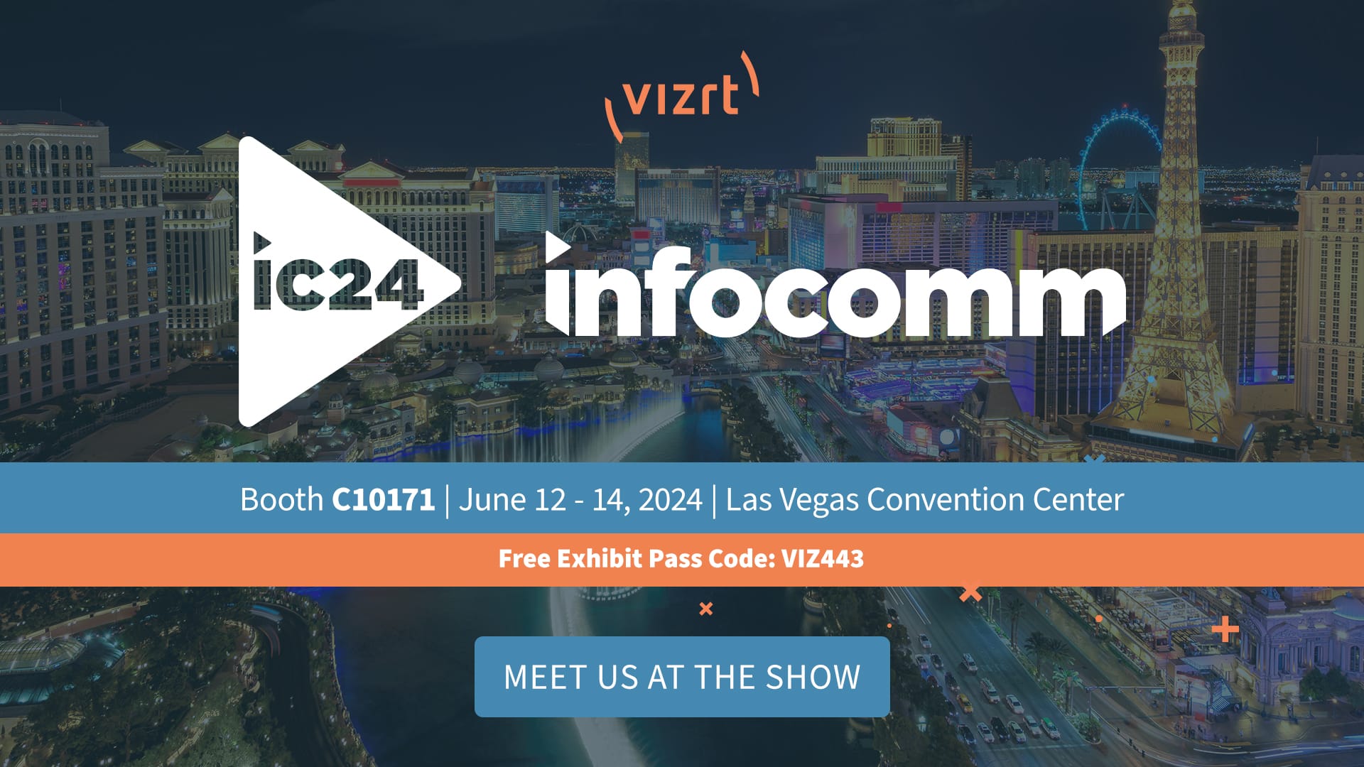 Vizrt at InfoComm Vegas 2024