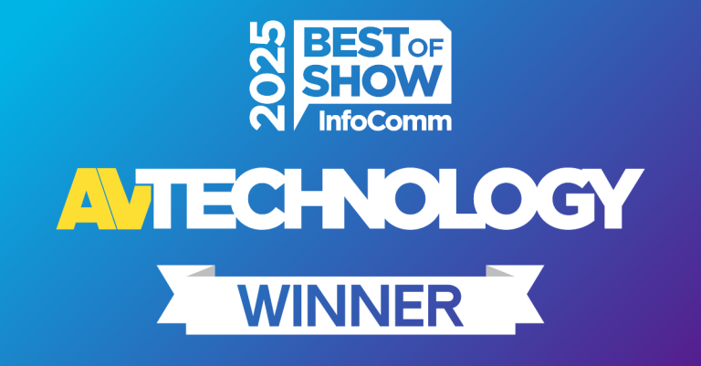 Vizrt’s Viz Connect Audio wins a Best of Show at InfoComm 2025!