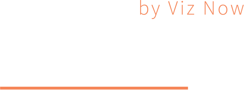 3Play by Viz Now Logo - White