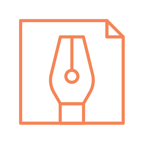 icon-Web Based Editor - Orange