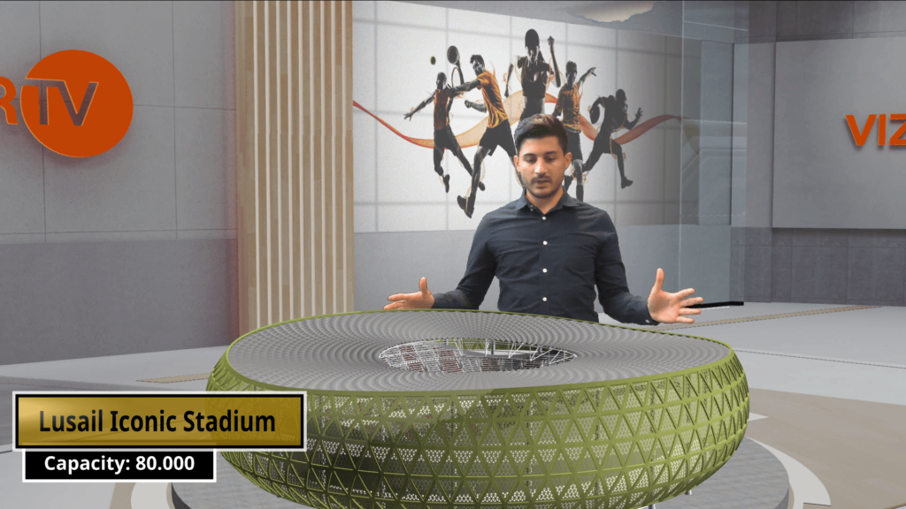 Lusail Stadium in Studio