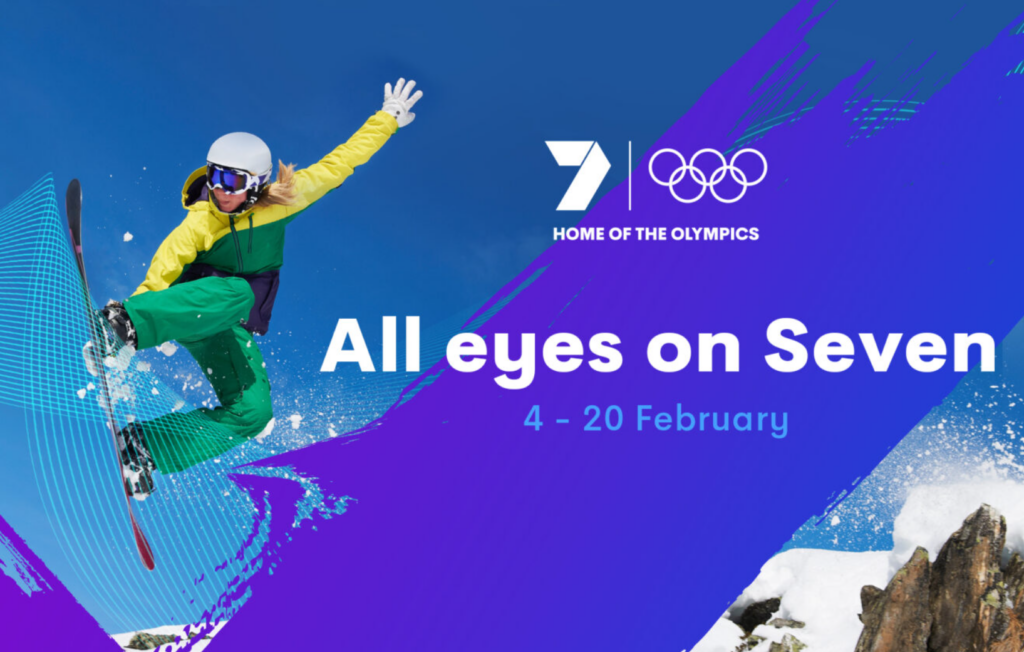 Seven Network Olympics marketing image