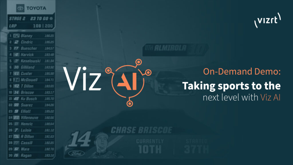 Taking sports to the next level with Viz AI – on-demand demo