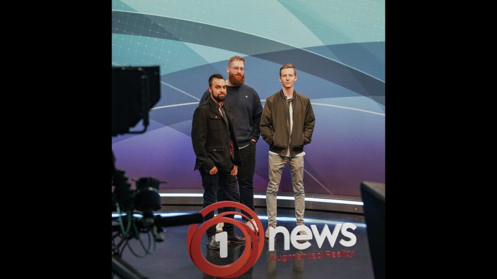 TVNZ team in studio