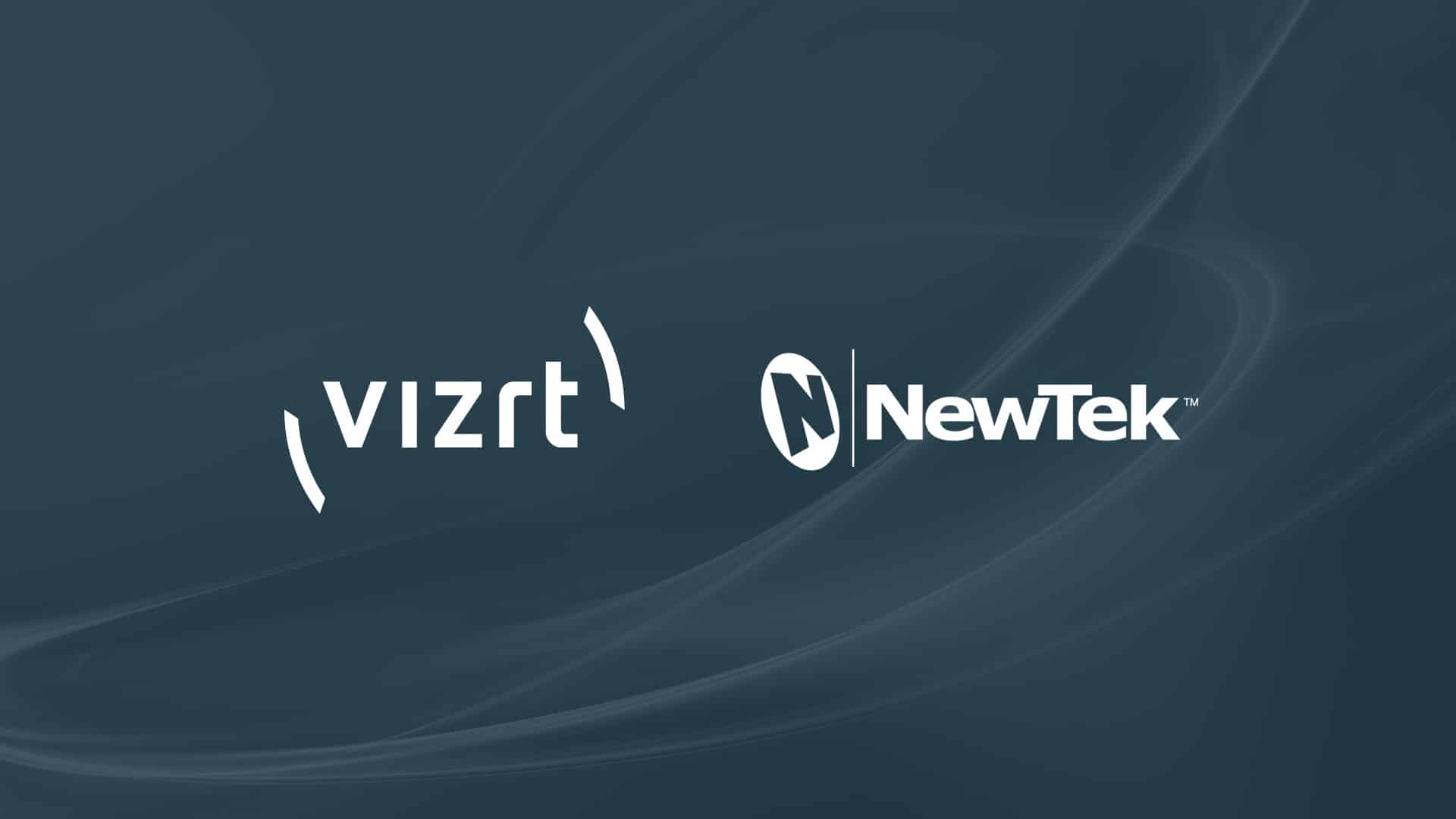 Vizrt and Newtek logo