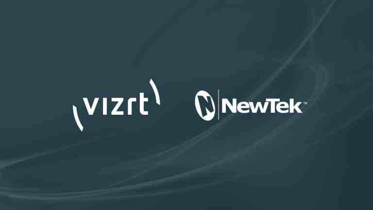 Vizrt and Newtek logo