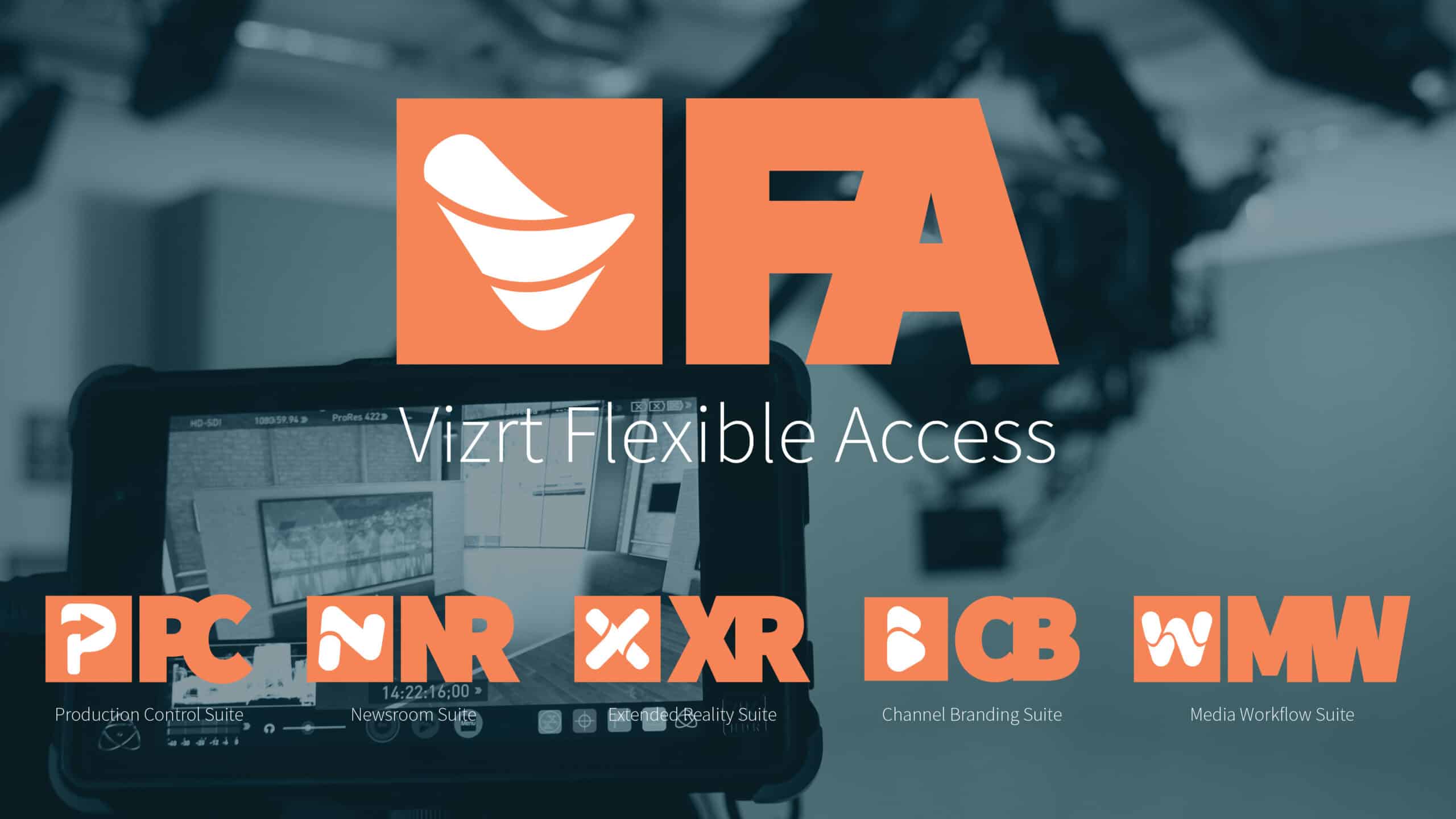 Vizrt Flexible Access PR Header