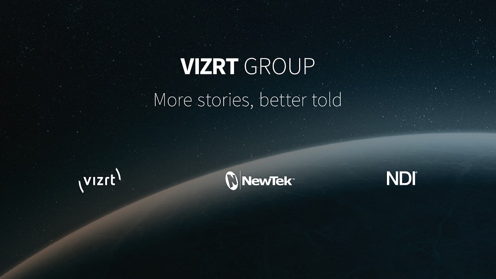 Pioneering visual storytelling brands Vizrt, NewTek™ and NDI® unite under single purpose