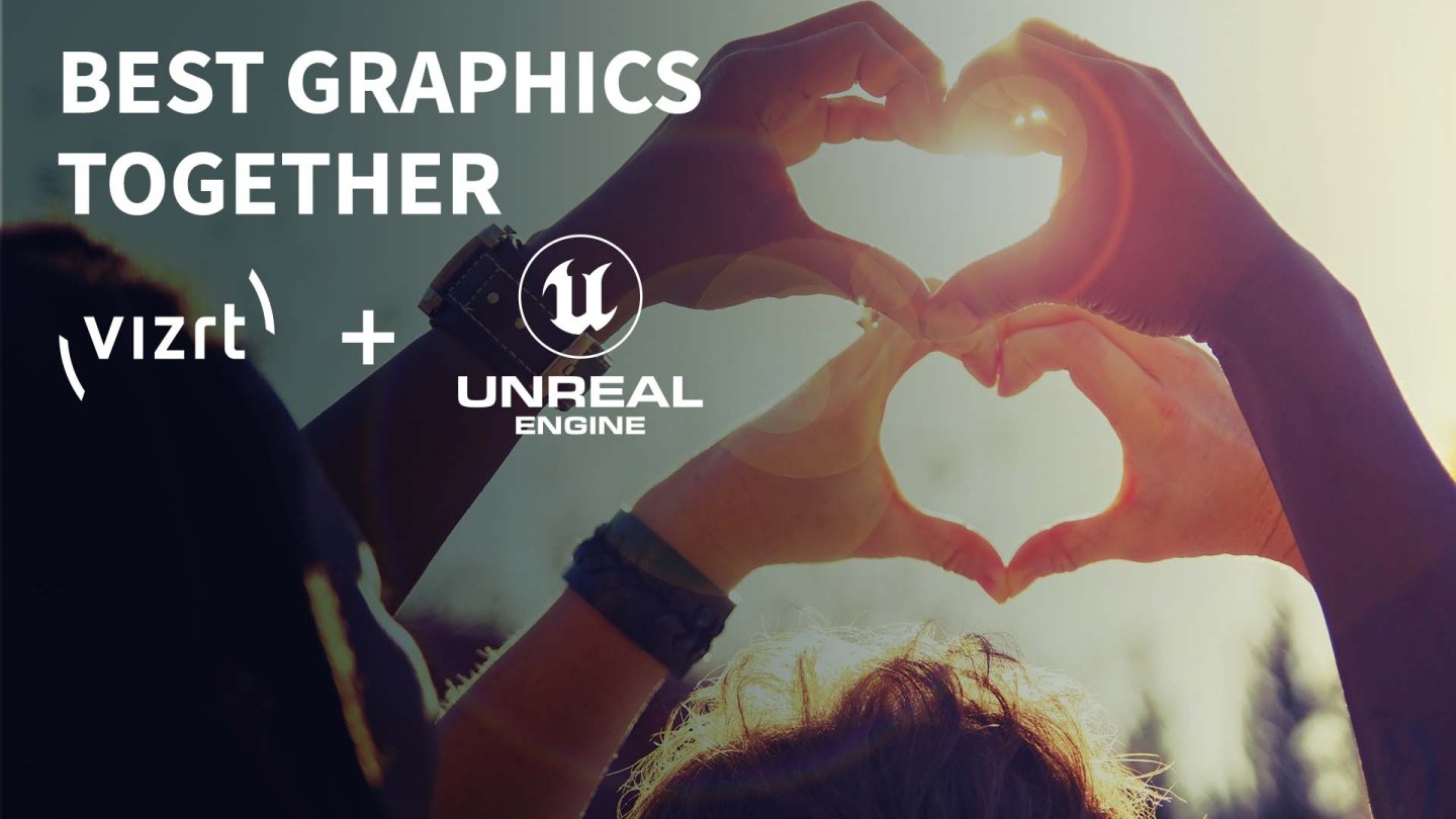 The best Graphics – ultimately simple. Vizrt XR Set now offers native, full-fledged Unreal Engine® with Viz Engine®