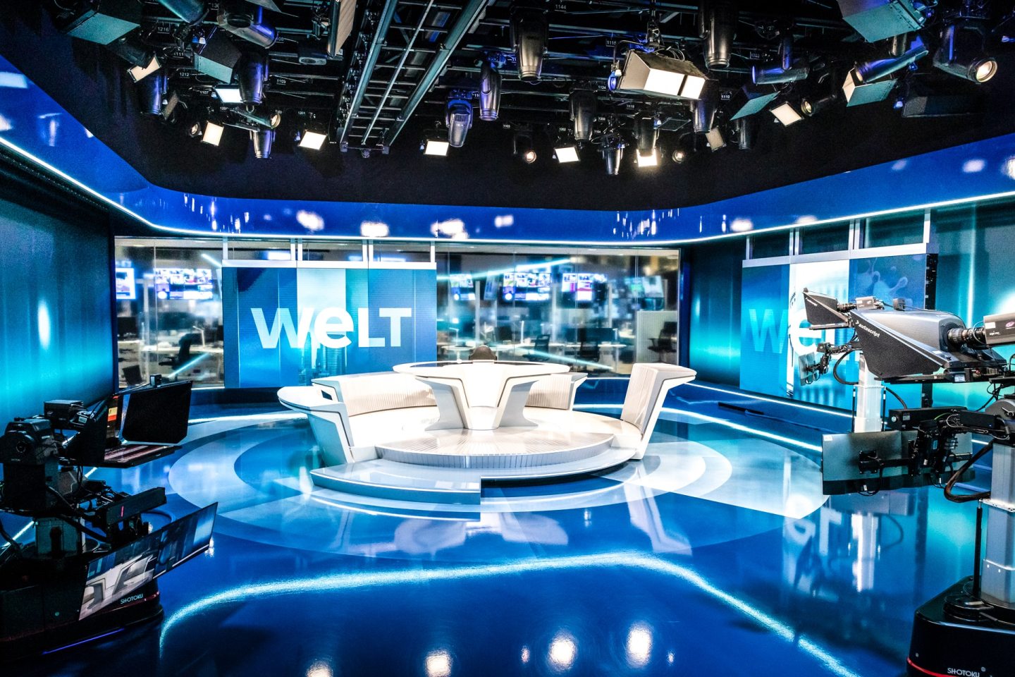 Vizrt delivers groundbreaking software-first studio to Germany’s Welt with highly automated, switcherless SMPTE 2110 production